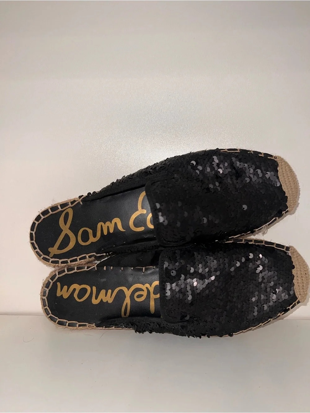 Sam Edelman black sequins
